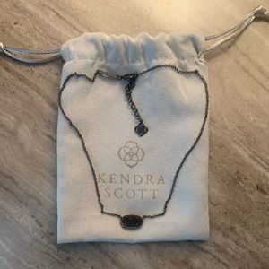 Black Kendra Scott Necklace